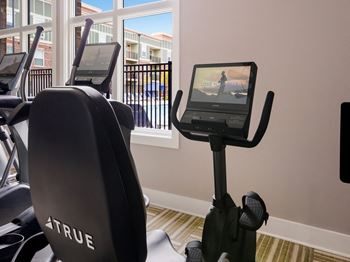 Fitness treadmill at Ardmore at the Trail, North Carolina, 28079